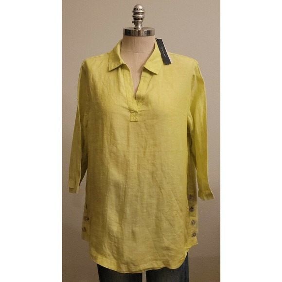 Tahari | Tops | Tahari Womens Linen 